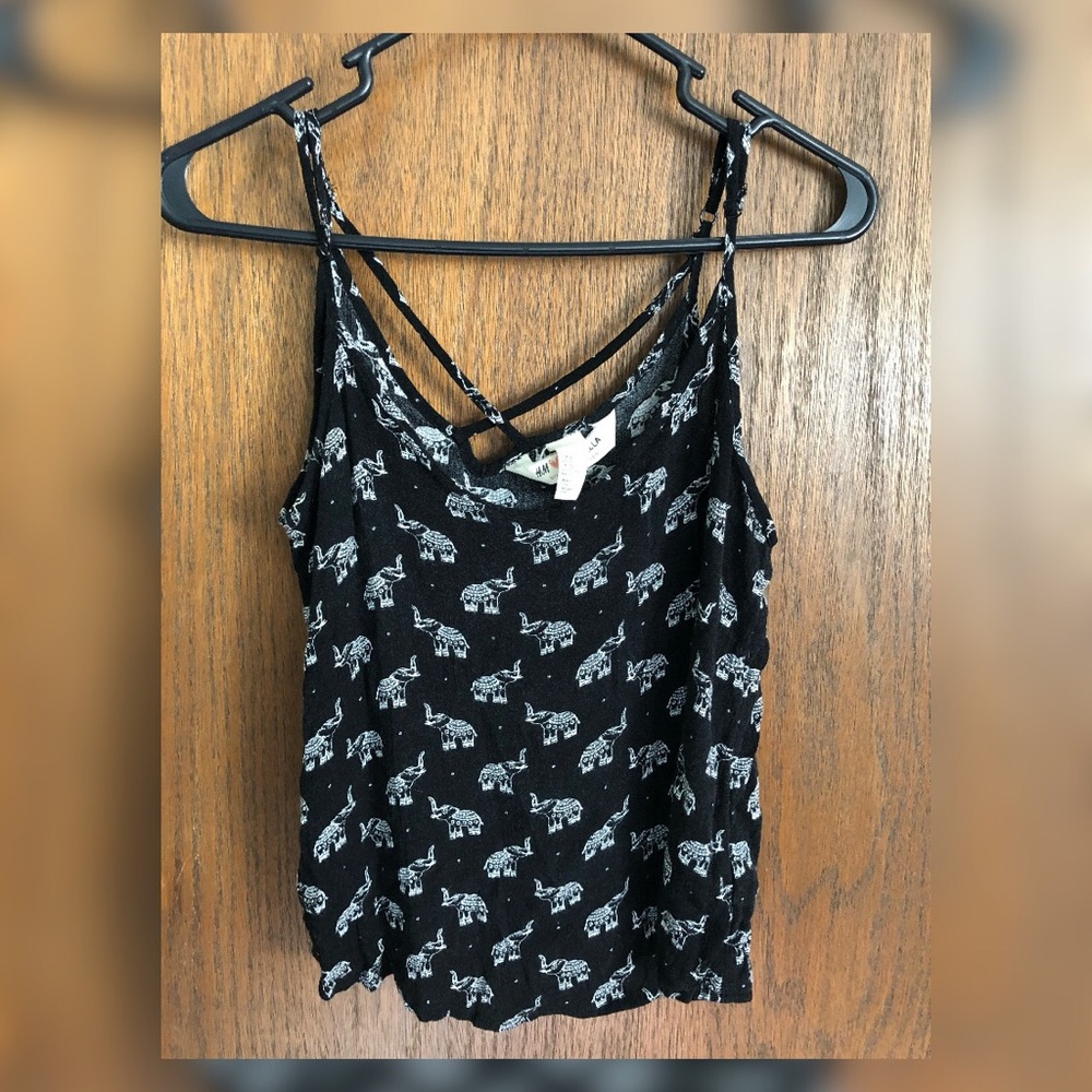 Elephant Flowy Top